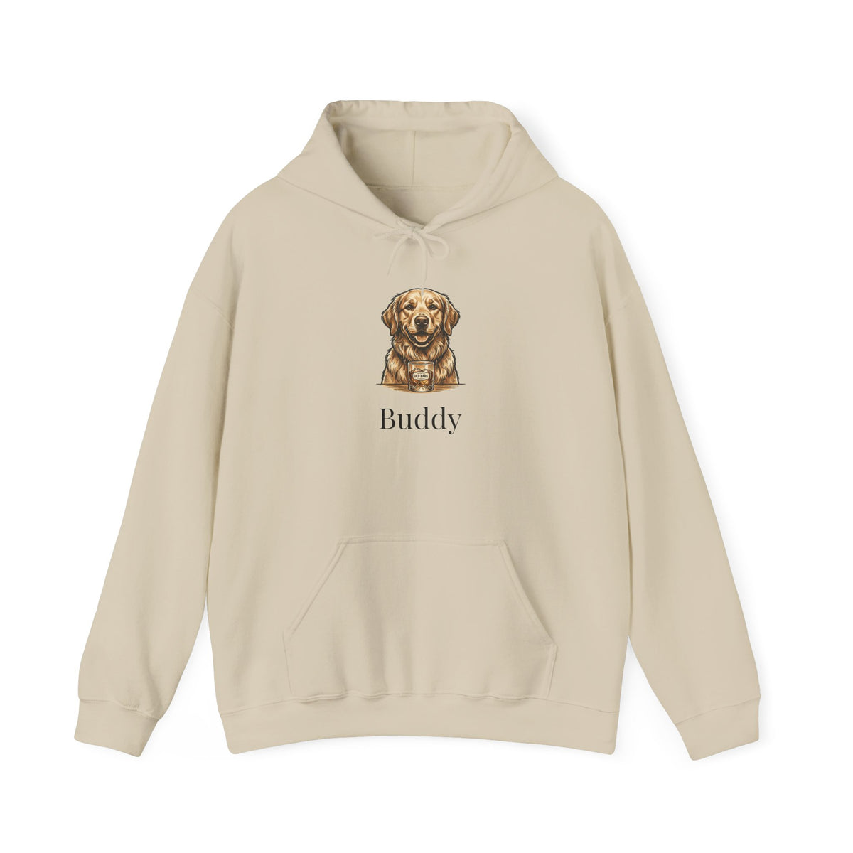 Custom Pet Photo Hoodie - Personalized Dog or Cat Sweatshirt With Name