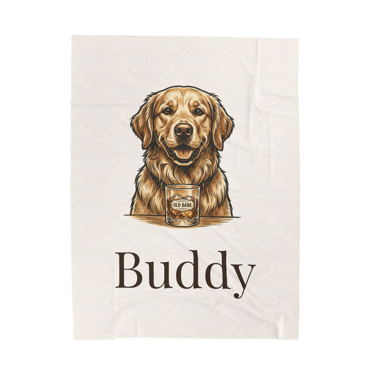 Custom Pet Photo Blanket - Personalized Plush Throw With Your Dog or Cat