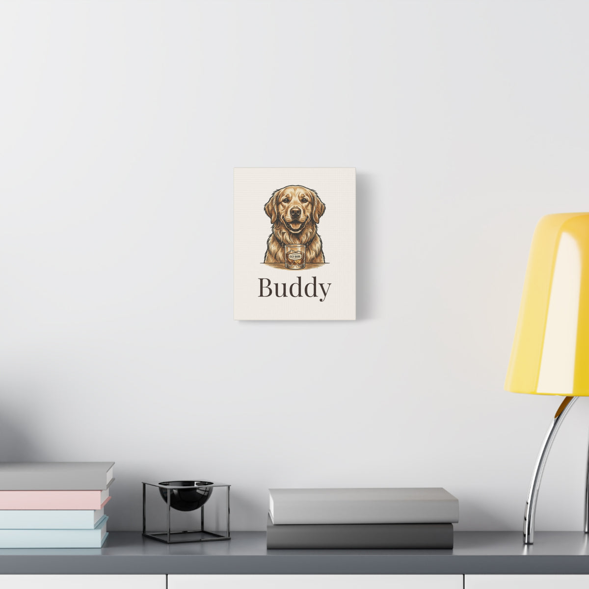 Custom Pet Portrait Canvas - Personalized Dog or Cat Wall Art From Your Photo