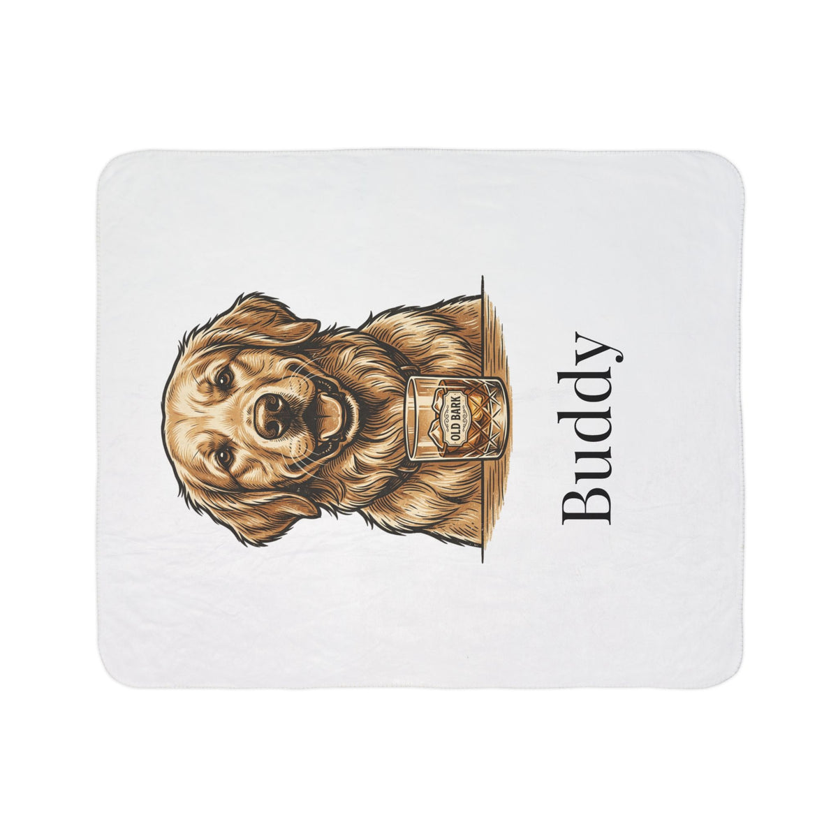 Custom Cat Photo Blanket - Personalized Sherpa Throw With Your Cat's Name, Cat Mom Gift