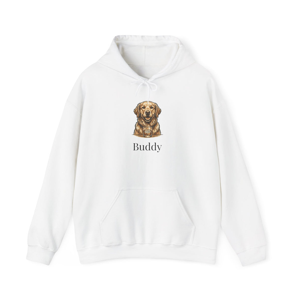 Custom Pet Photo Hoodie - Personalized Dog or Cat Sweatshirt With Name