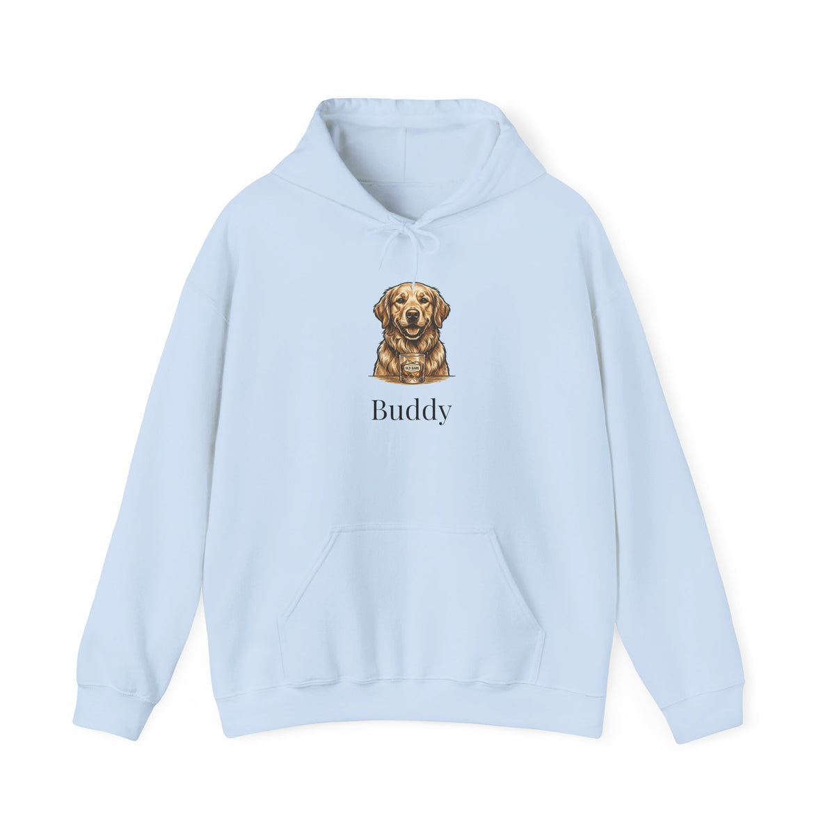 Custom Pet Photo Hoodie - Personalized Dog or Cat Sweatshirt With Name